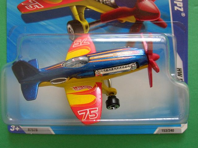 This is a 2010 Hot Wheels Mad Propz Airplane #05. This 164 die cast 
