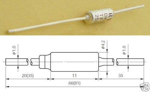 Pcs Thermal Fuse 216℃ TF Cut off 10A 250V SF214E  