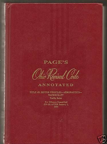 Pages Ohio Revised Code Title 45 (2003) + supplement  