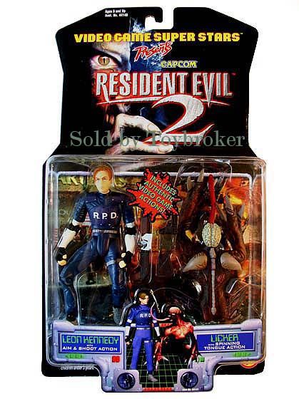 Resident Evil++LEON KENNEDY++Action Figure++1998++2 Figure Set++ 