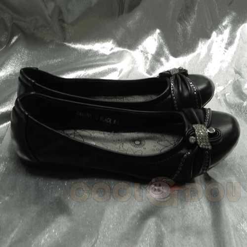   Fashion Casual Flats Shoes Black Brand New CELINA 13 Black All Size
