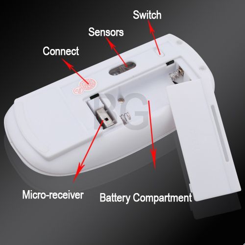 4G Optical RF Wireless Ultra Thin Mouse Mice For PC Laptop +Mini USB 