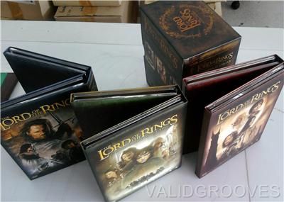 LORD OF THE RINGS Trilogy Platinum Eition 12 disc DVD  