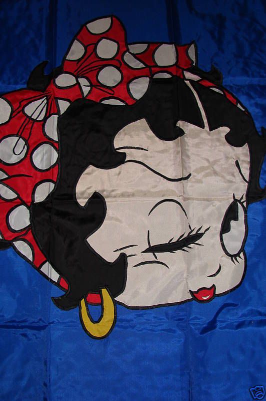 BETTY BOOP HOUSE FLAG LARGE LOTS TO CHOOSE FROM LQQK  