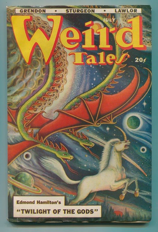 Weird Tales Pulp Magazine HIGH GRADE Horror Collection Run 42pc Lot 