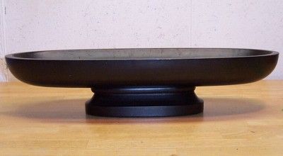 POTTERY BARN WOOD BOWL ELONGATED LONG COFFEE TABLE Discontinued  