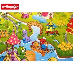 DWINGULER Eco friendly Kids Play Mat, Dino Land, Large 885637000025 