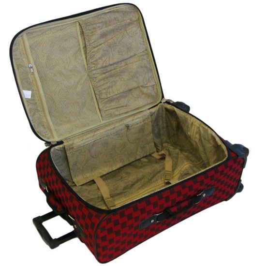 American Flyer Madrid 5 Piece Spinner Luggage Set   Brown MSRP $480 